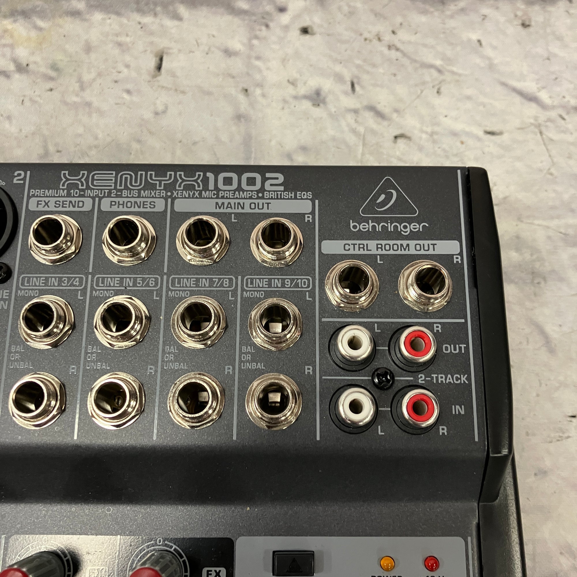 Behringer Xenyx1002 Four Channel Mixer