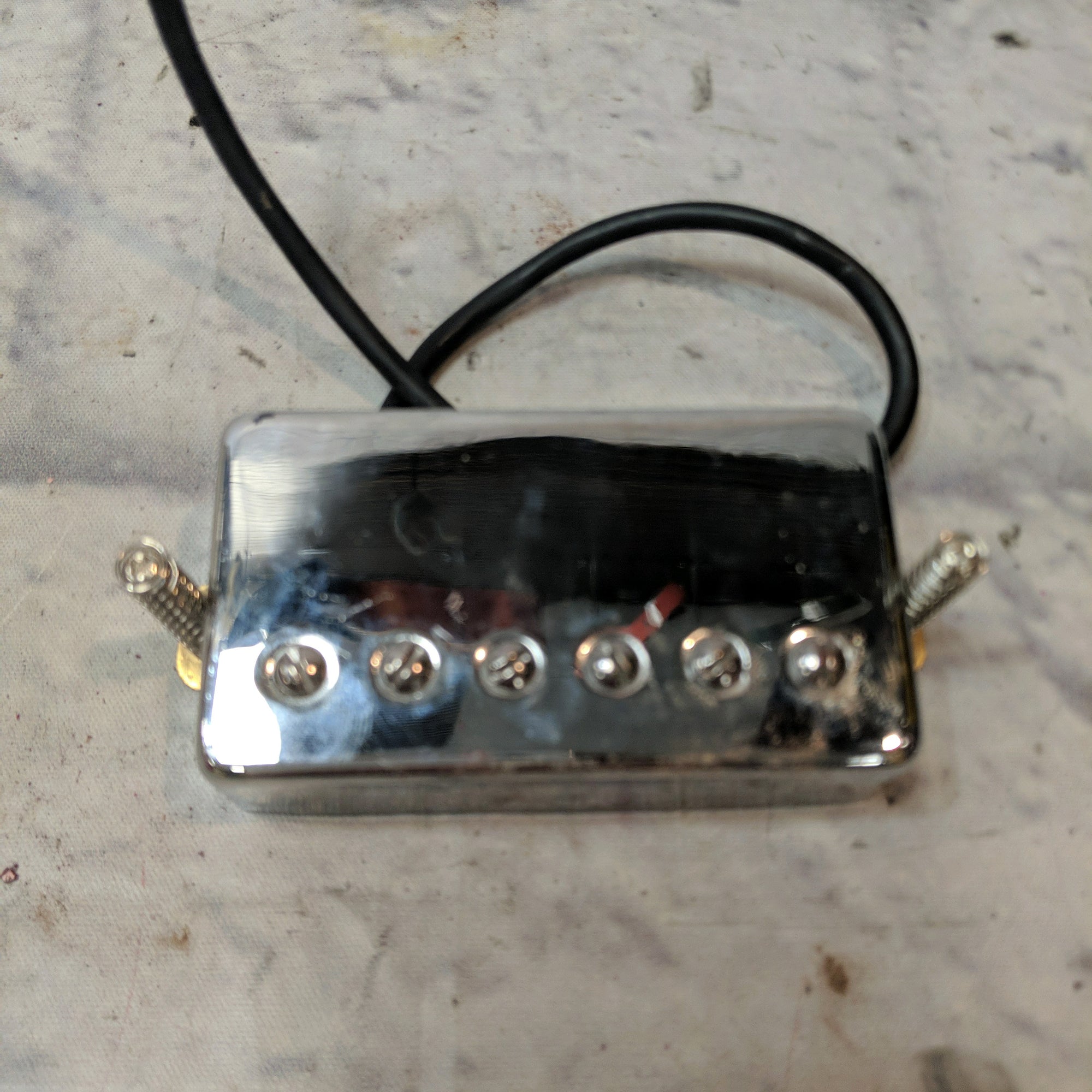 Unknown Humbucker Pickup with Chrome Cover