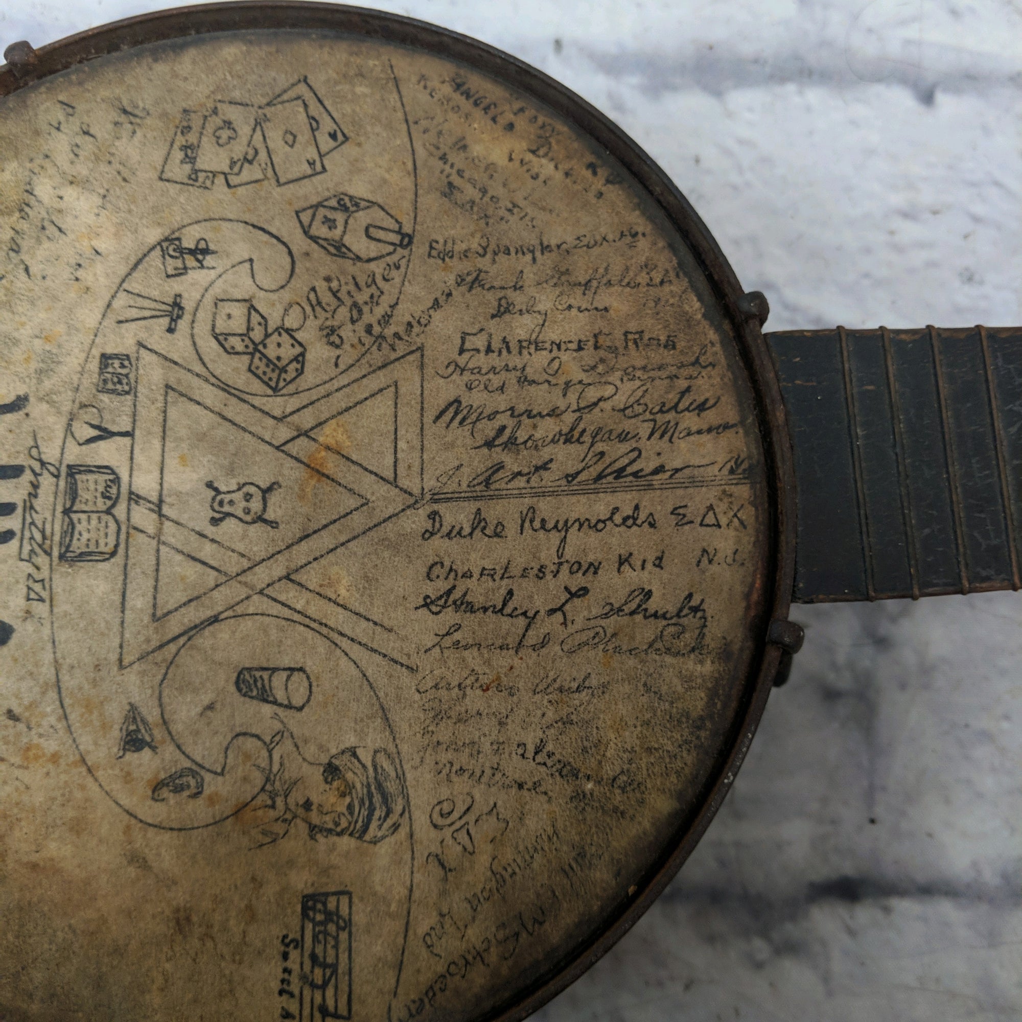 Stella Vintage Banjolele 1920s 1930s Alpha Xi Epsilon