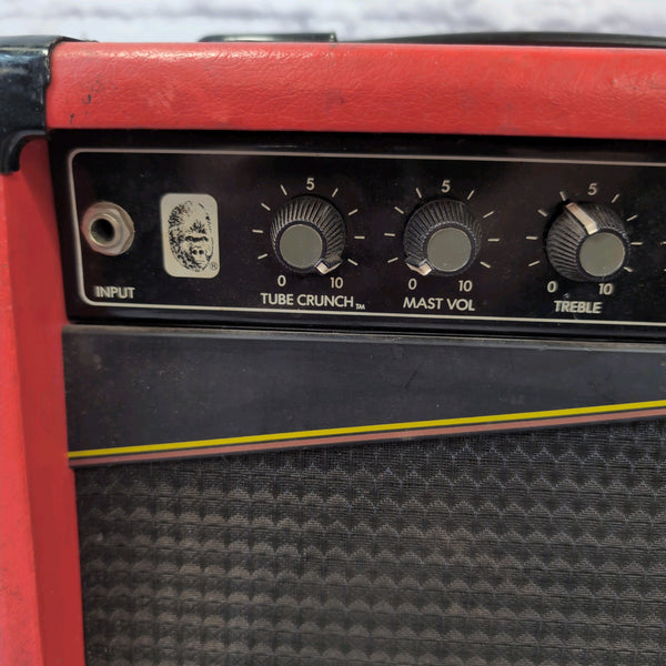 Gorilla TC35 The Tube Cruncher Guitar Combo Amp Vintage Red