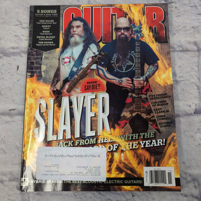 Guitar World November 2015 | Slayer | Five Finger Death Punch | Gary Clark Jr Magazine
