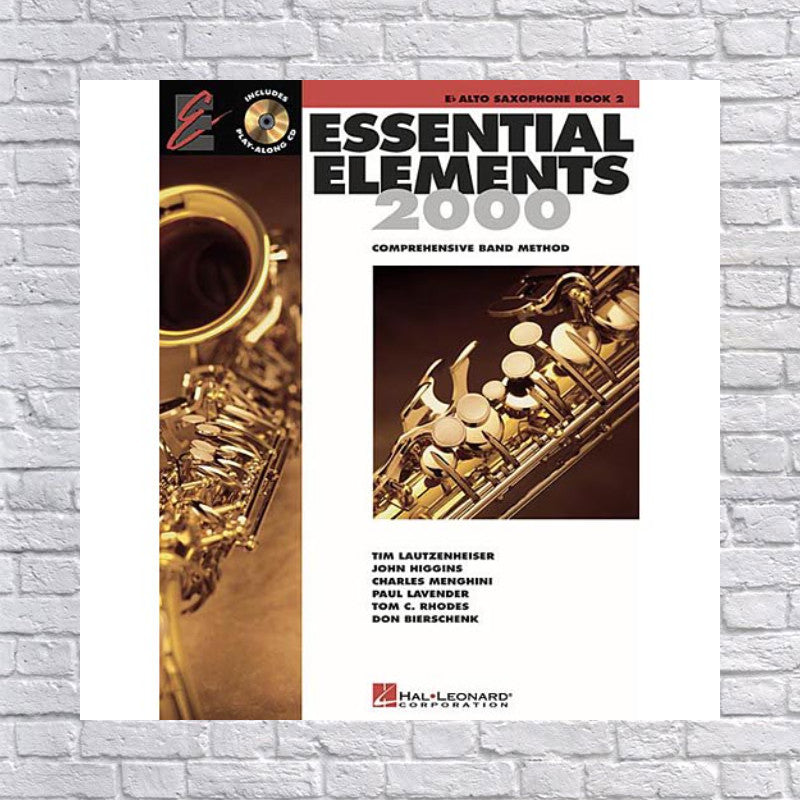 Hal Leonard Essential Eb Alto Saxophone Book 2