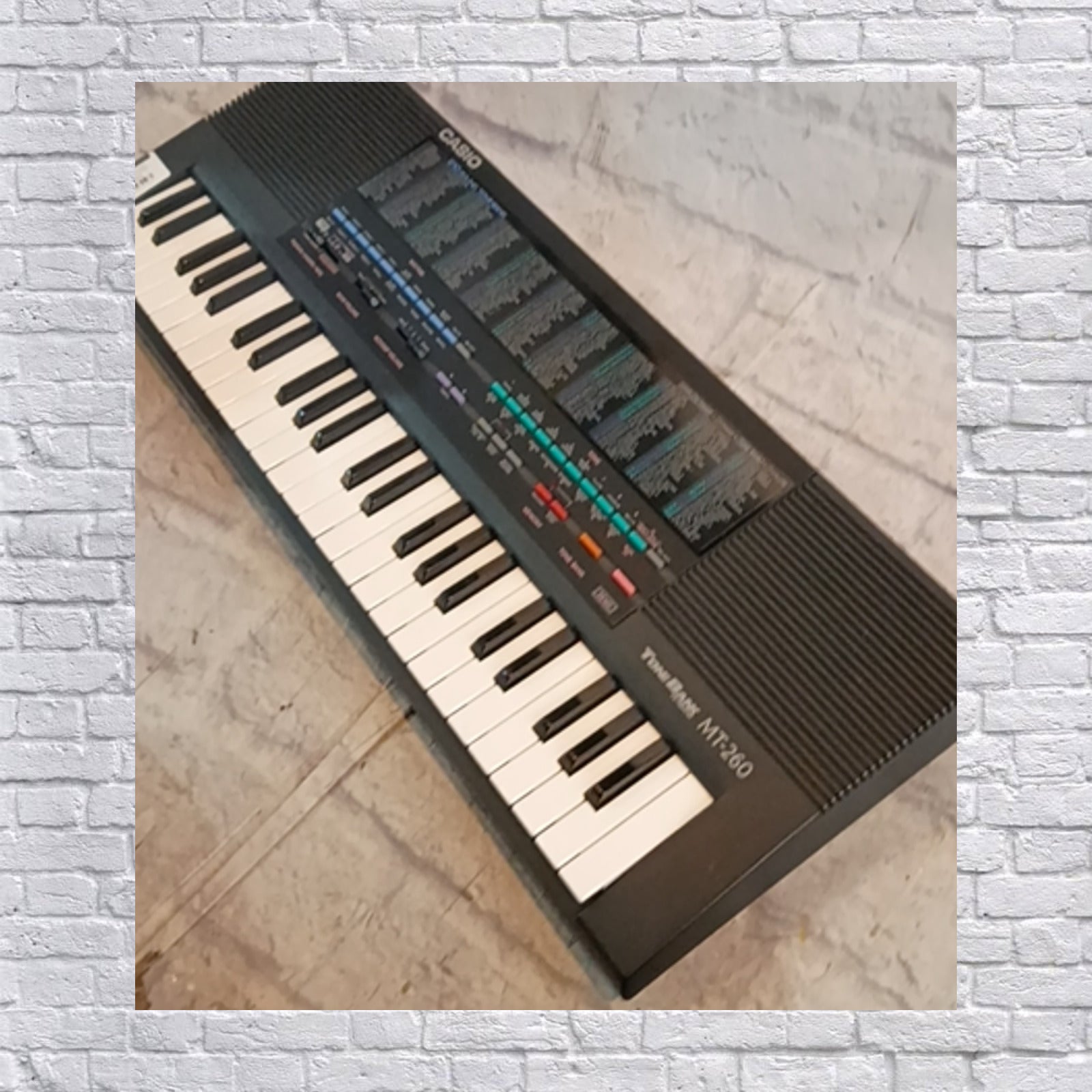 Casio 210 sound ToneBank  mt-260 Digital piano