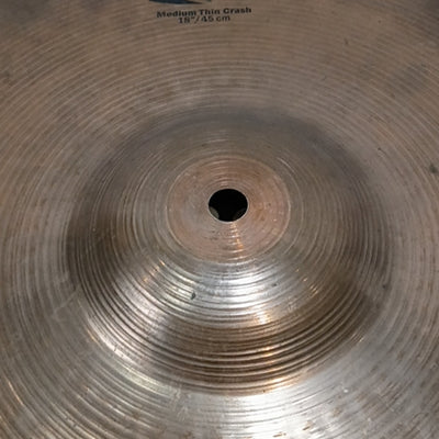 Zildjian ZHT 18" Medium Thin Crash