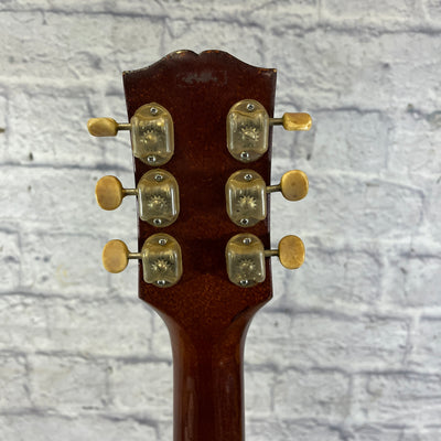 Kimberly Vintage Acoustic Guitar Open Book Headstock