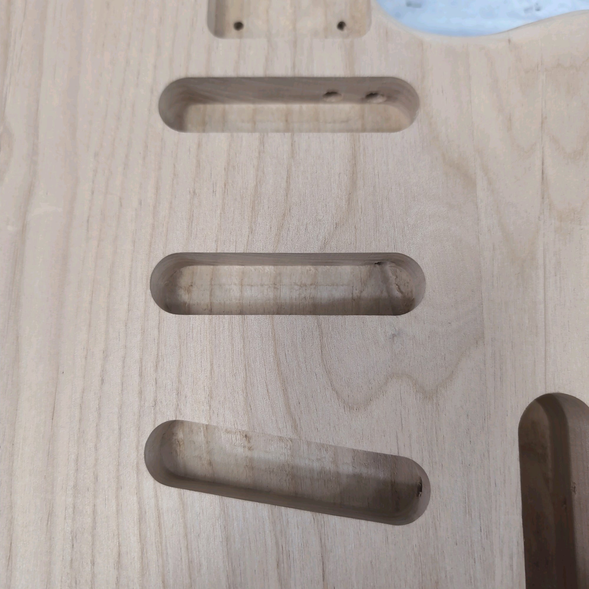 Unfinished Jazzmaster Electric Guitar Body - 3 Lace Sensors