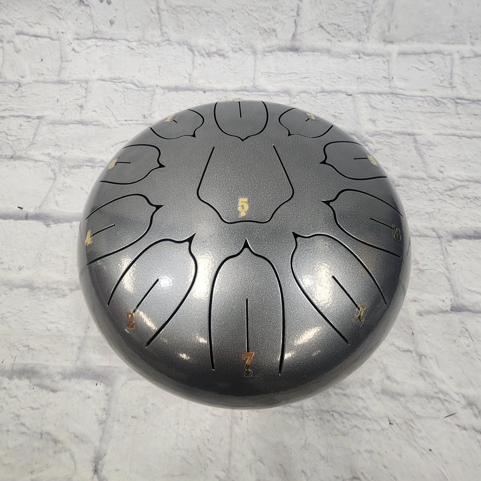 Unknown Steel Tongue Drum with Bag and Mallets