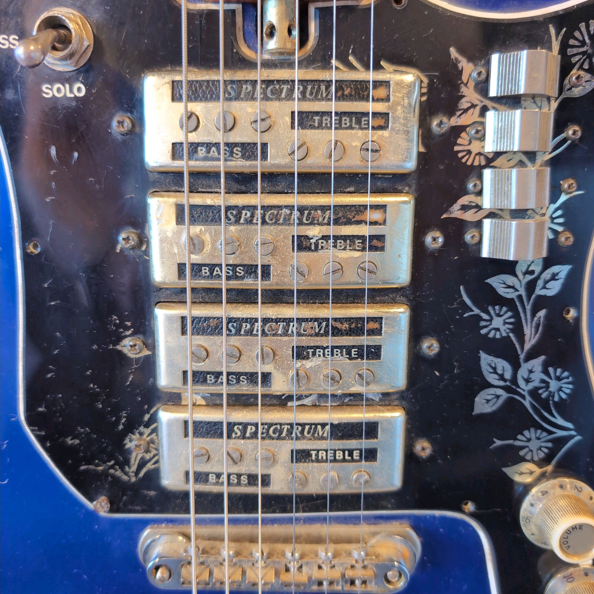 Vintage 1960s Teisco ET-440 Spectrum 4 Electric Guitar