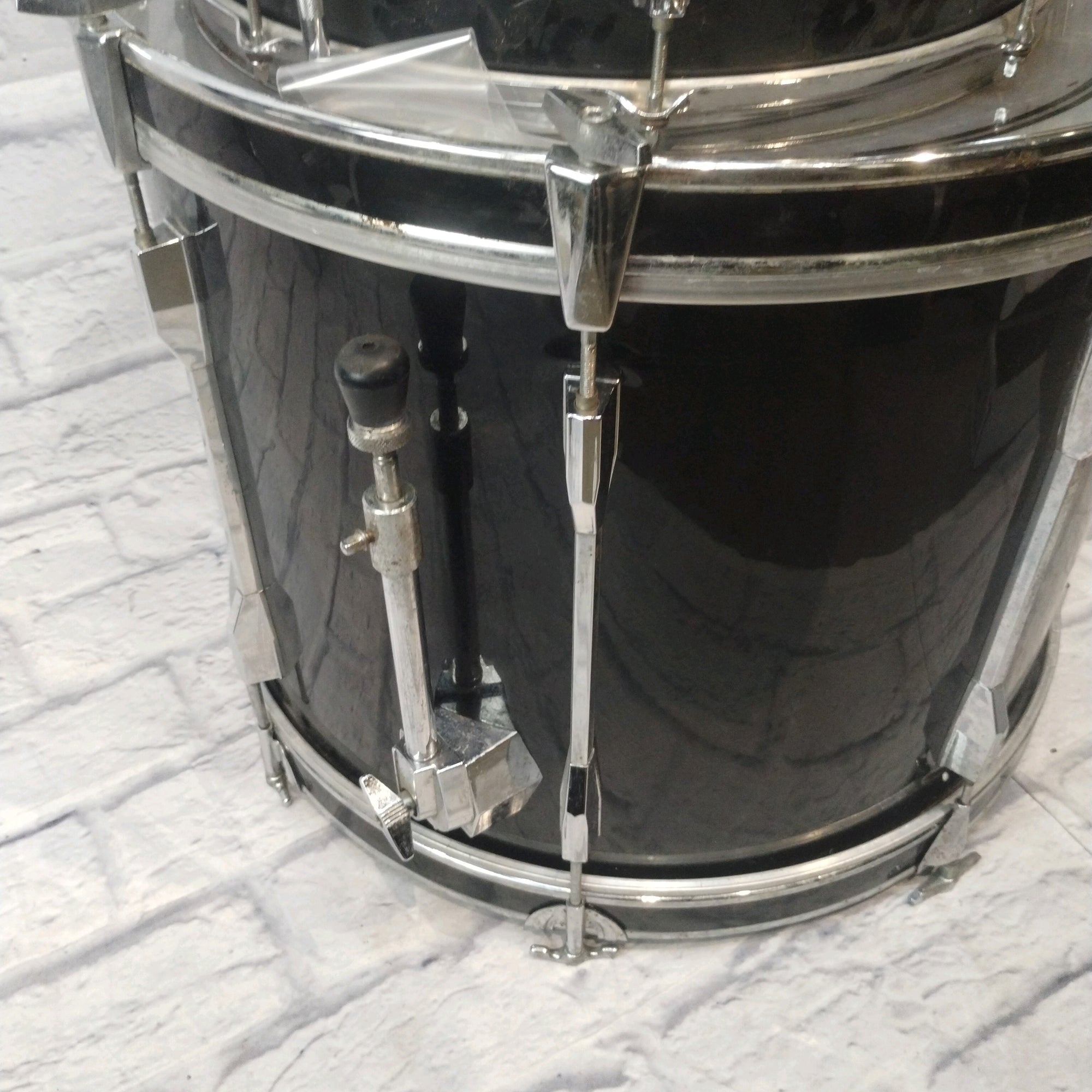 Pearl Export Black Drum Kit and Rack 12 13 16 22