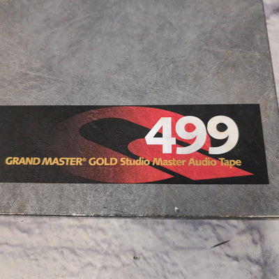 Ampex Quantegy 499 Grand Master Gold 1/2" x 2500' Reel to Reel Audio tape