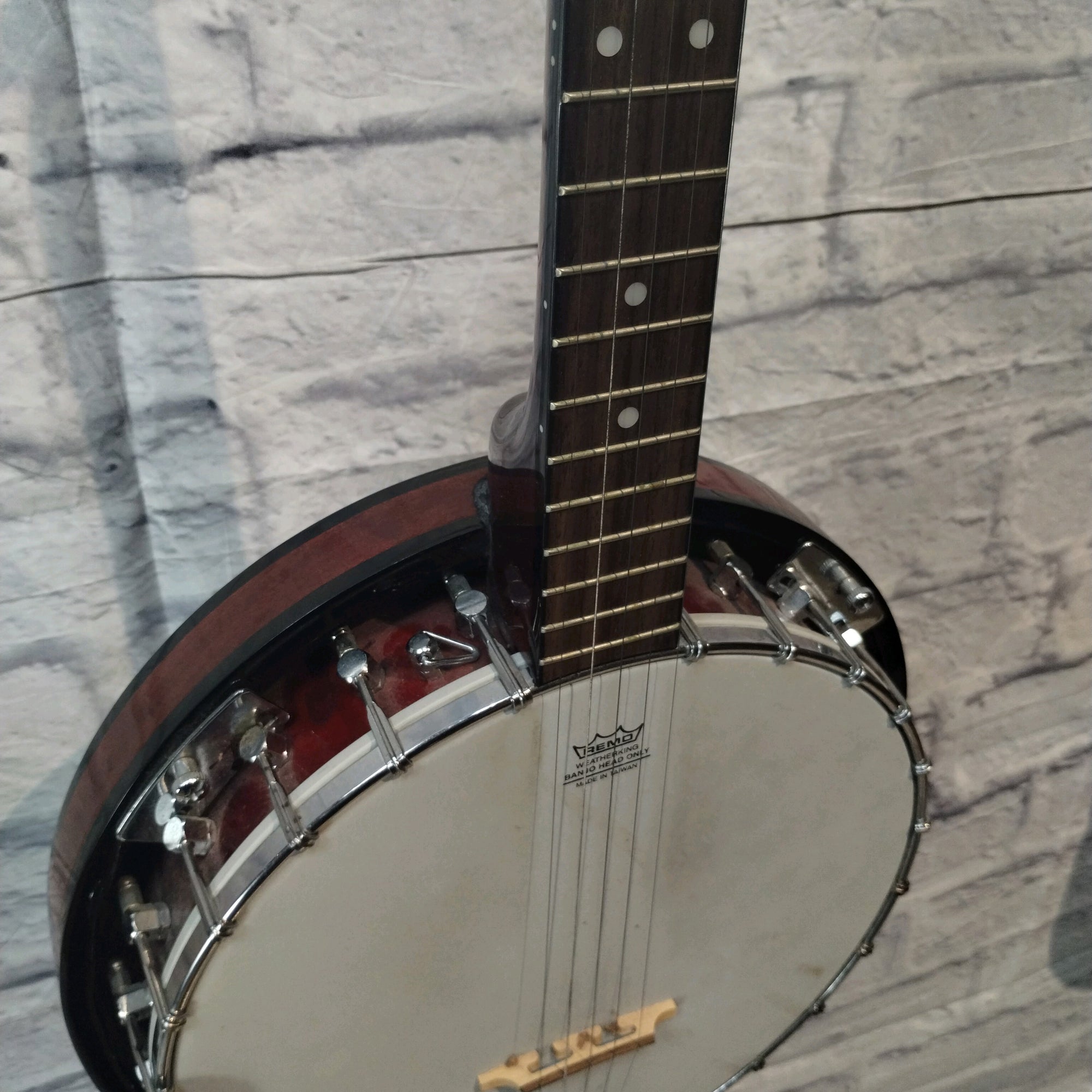 Johnson JB-100 5-String Banjo w/ Hard Case