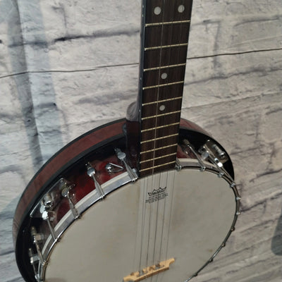 Johnson JB-100 5-String Banjo w/ Hard Case