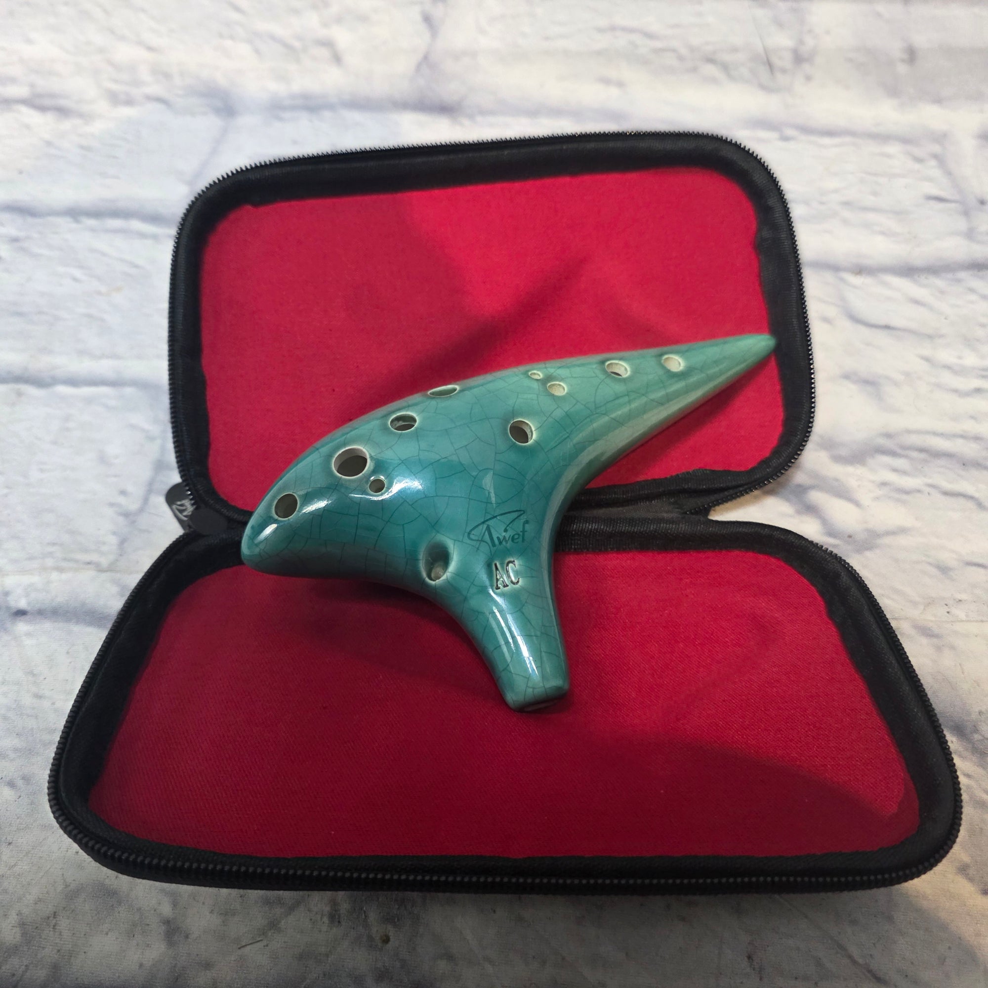 Awef AC Pottery Ocarina  Flute