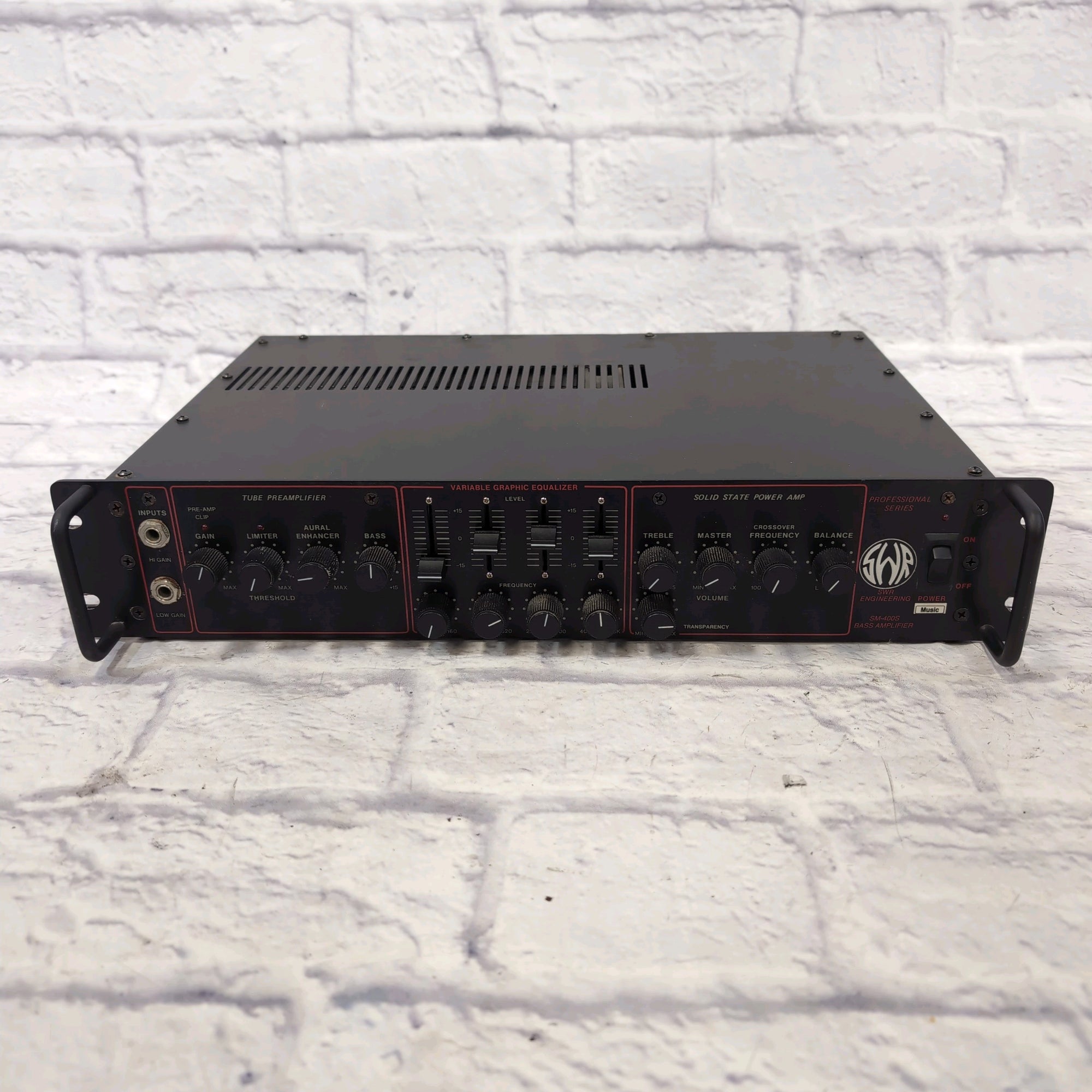 SWR SM-400S Bass Amp Head - Evolution Music