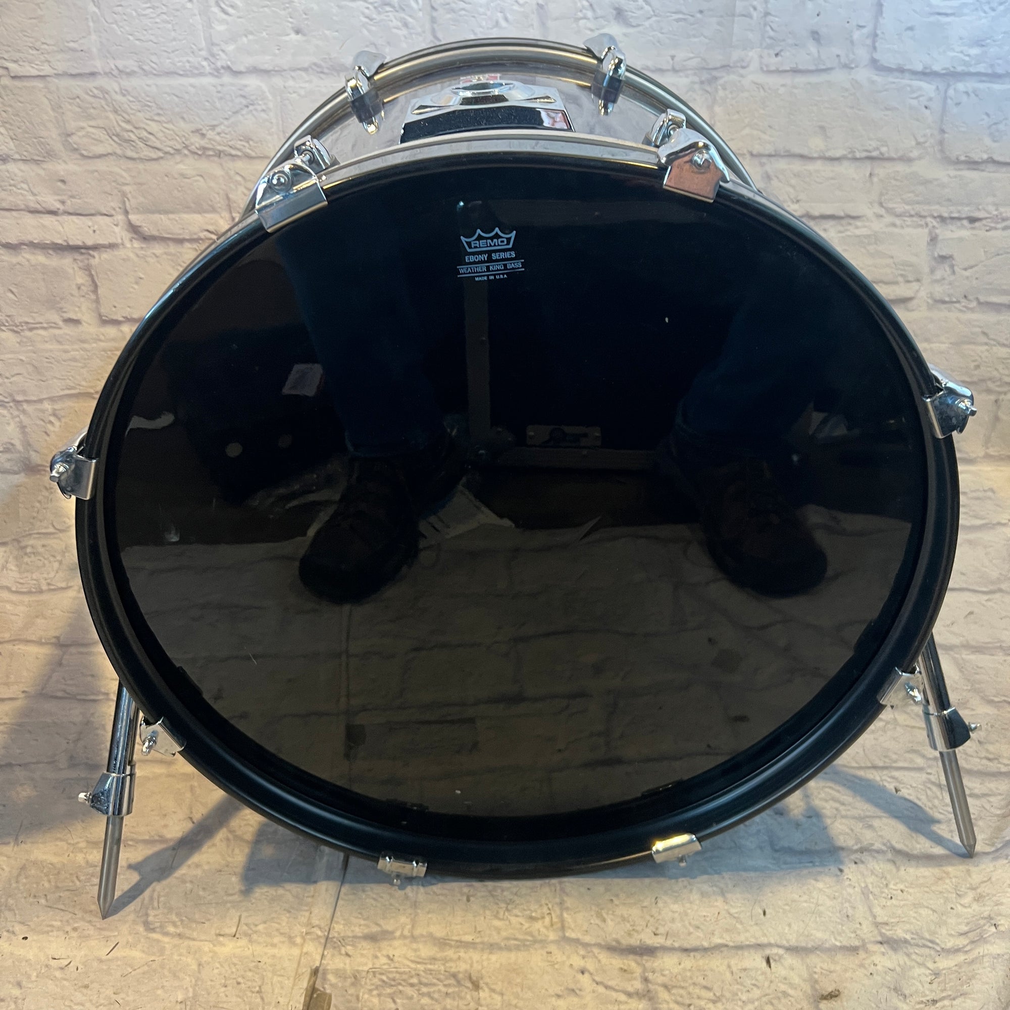 Premier 22 Transparent Purple Made in England  Kick Drum