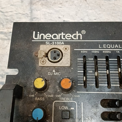 Lineartech SL-3000 Pre-AMP DJ MIXER AS IS DJ Rack