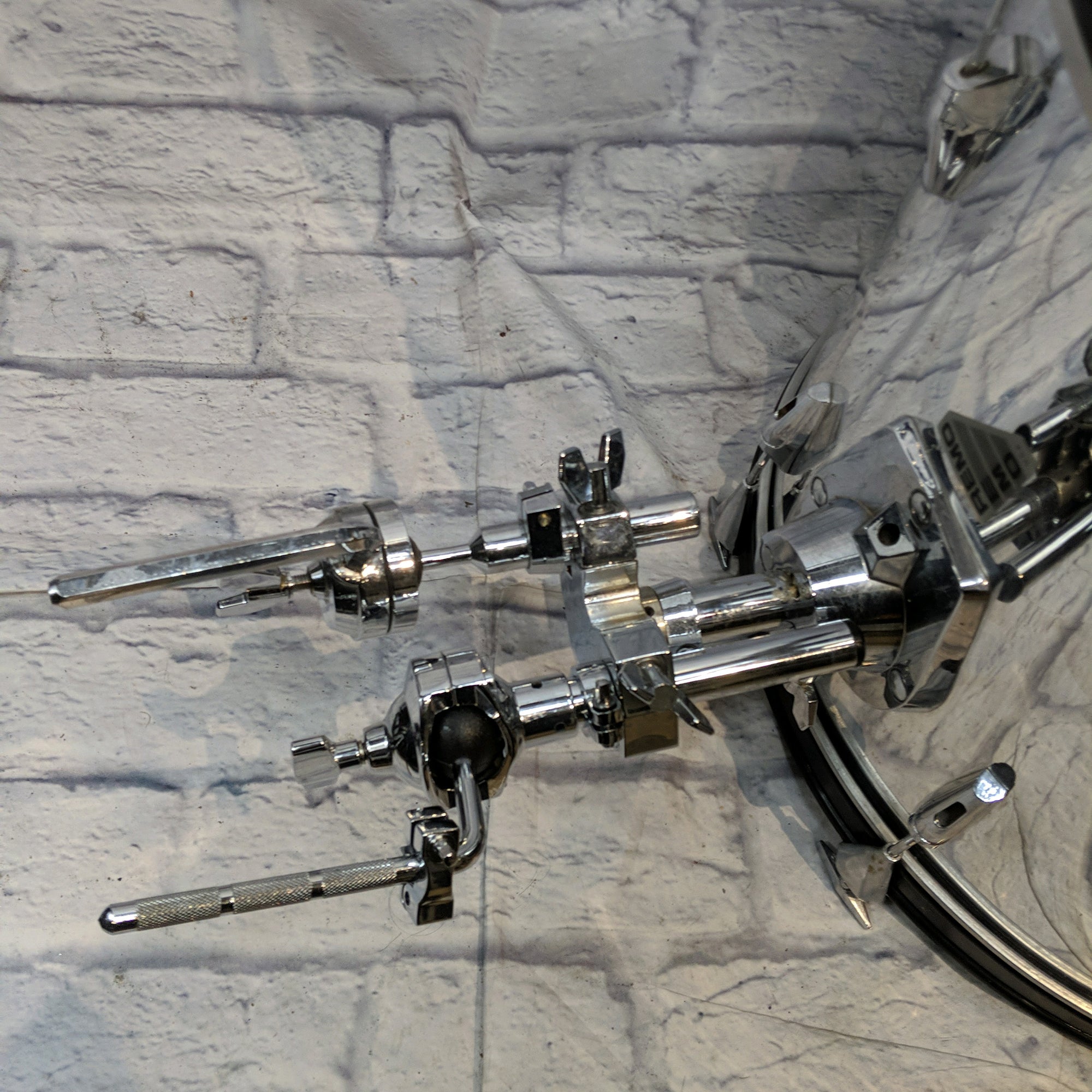 Remo Quadura 4 Piece Drum Kit - Chrome