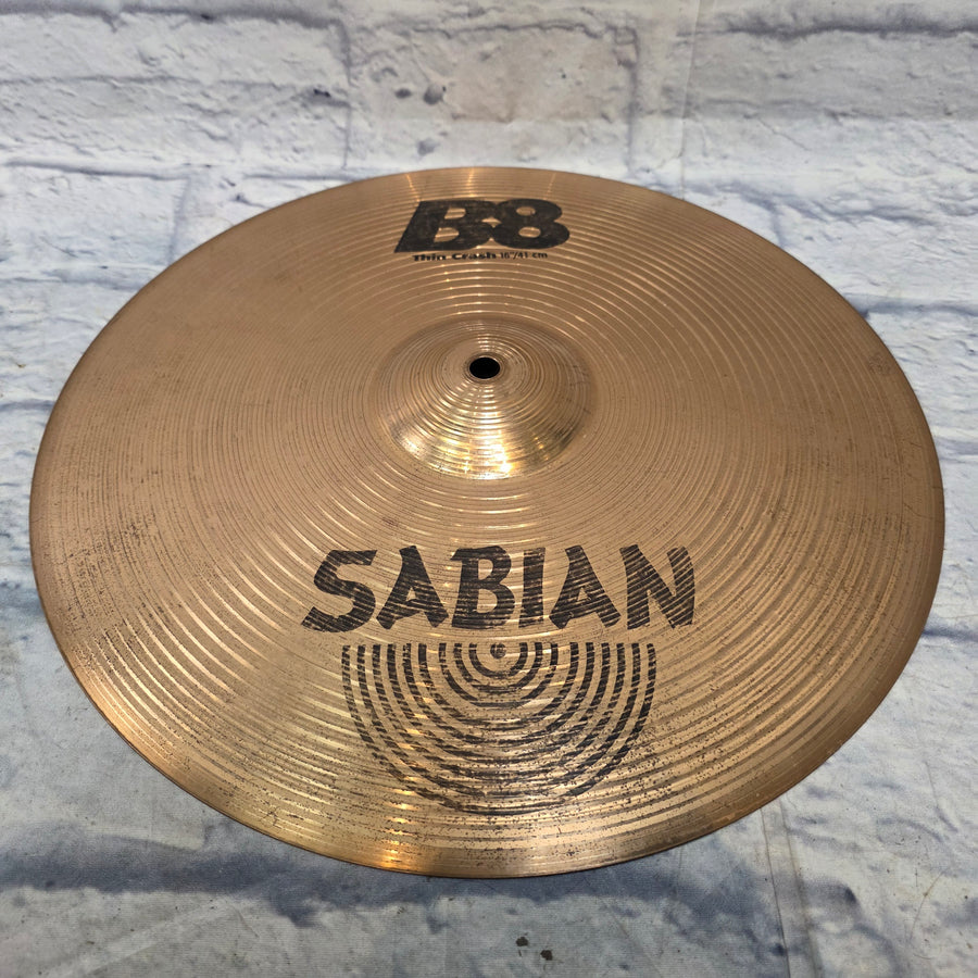Sabian B8 Thin Crash 16" Crash Cymbal