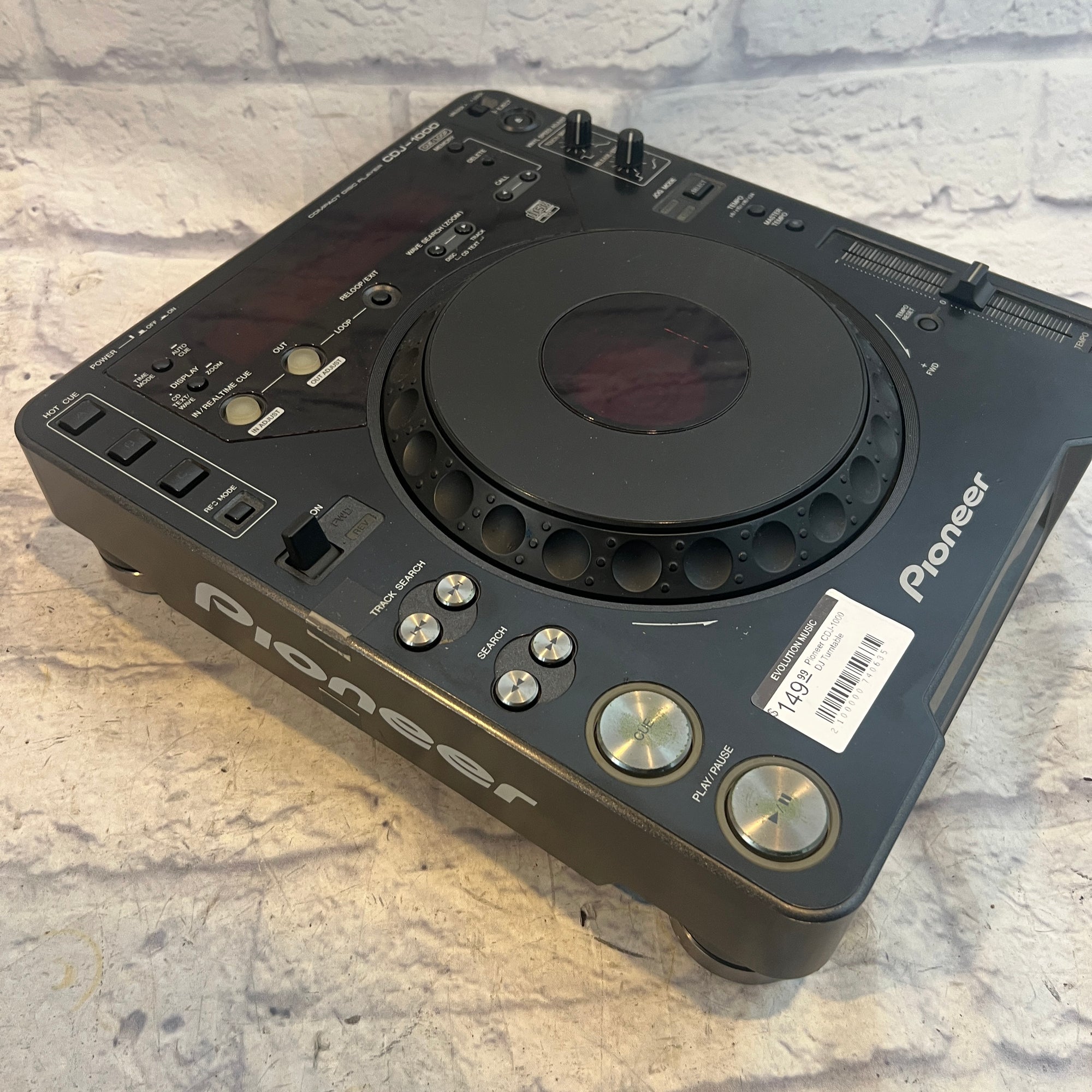 Pioneer CDJ-1000 DJ Turntable