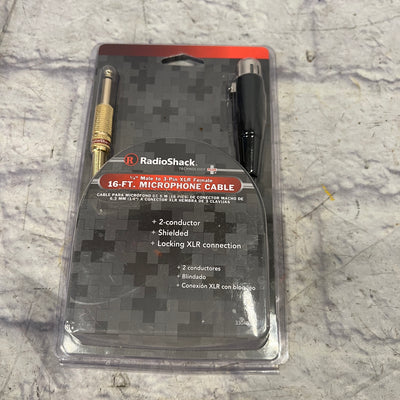 Radio Shack 15' XLR - 1/4" Cable