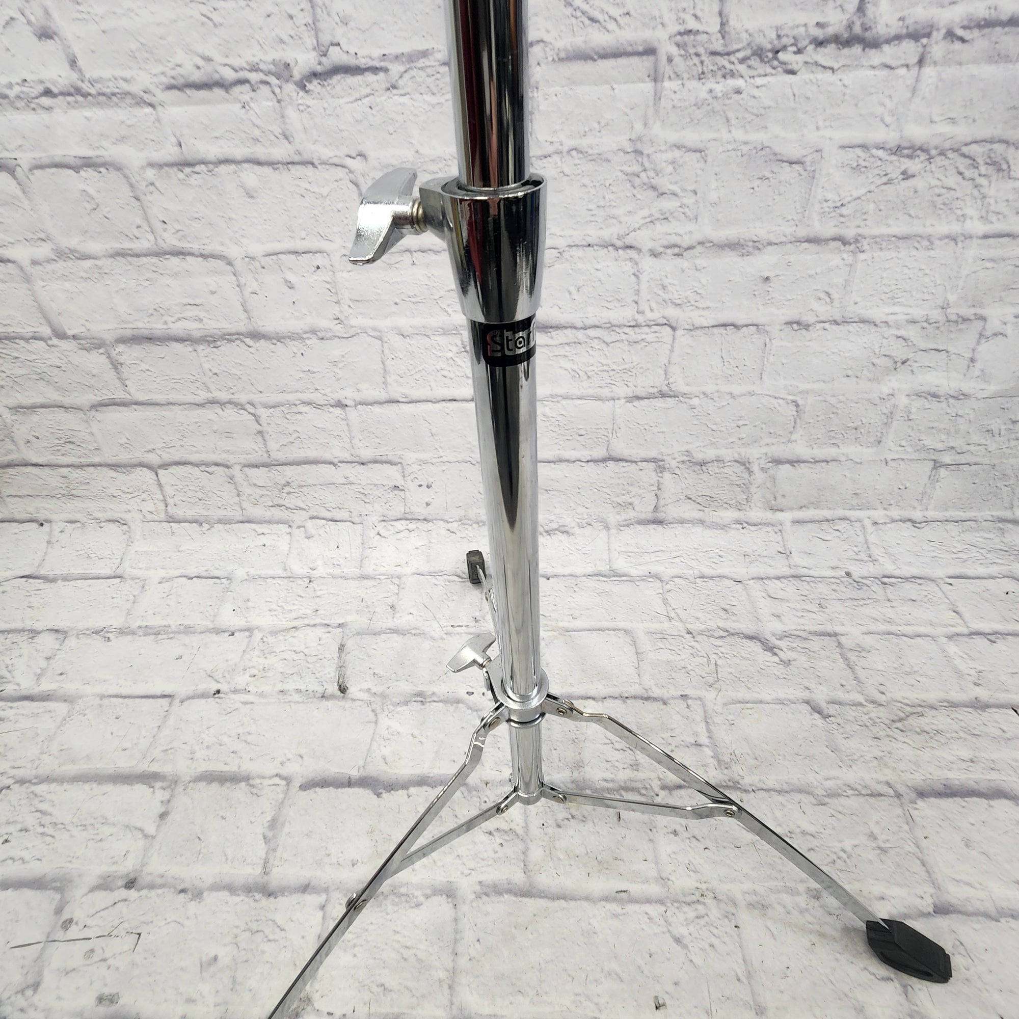 Starfavor Cymbal Stand, Adjustable Height 22"-49" High Boom and Straight Combo, Single Braced