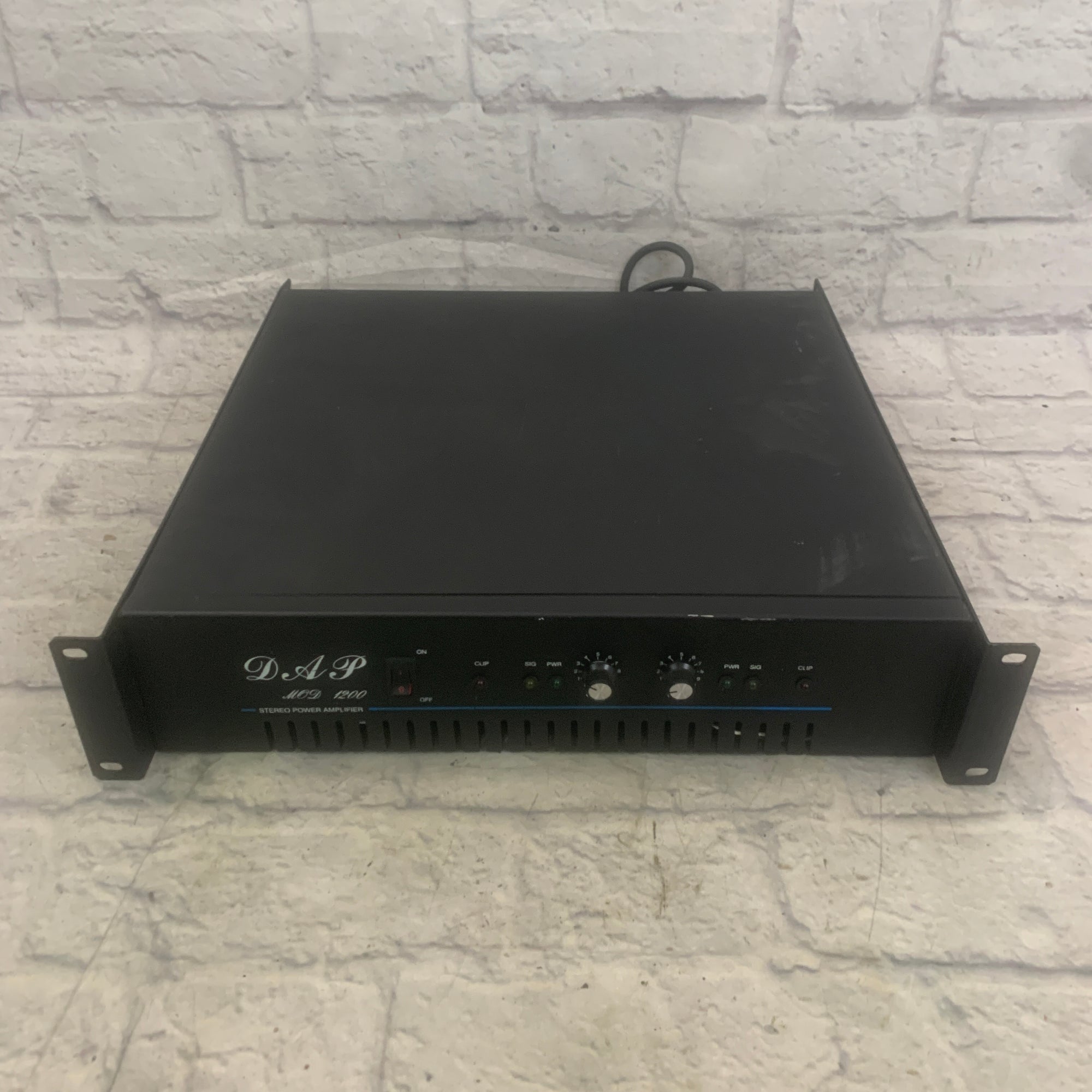 DTM・DAW POWERDAM3 CSP993 DAP Model 1200 Stereo Power Amp - Evolution Music