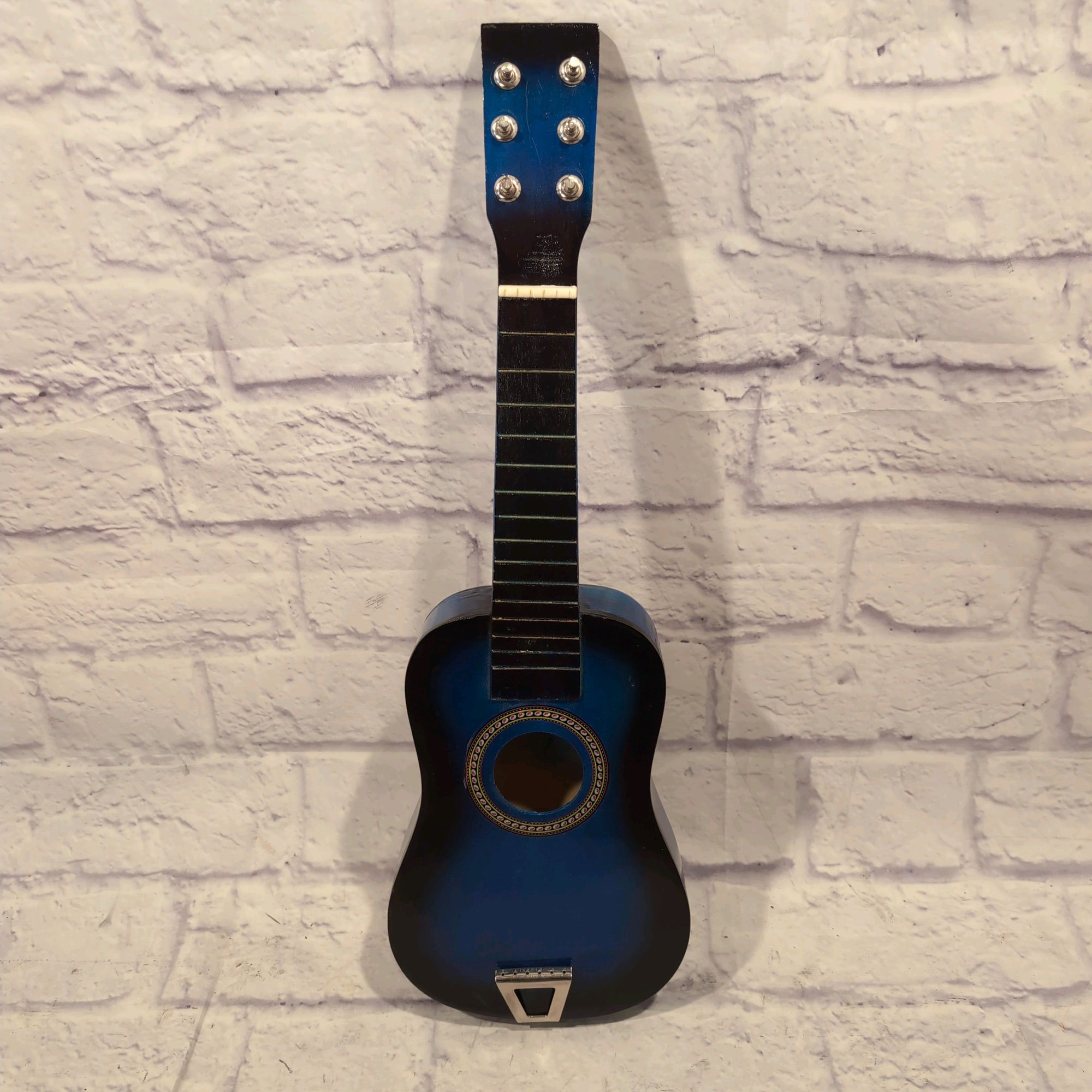 Blue Decorative Child Guitar Wall Hanger