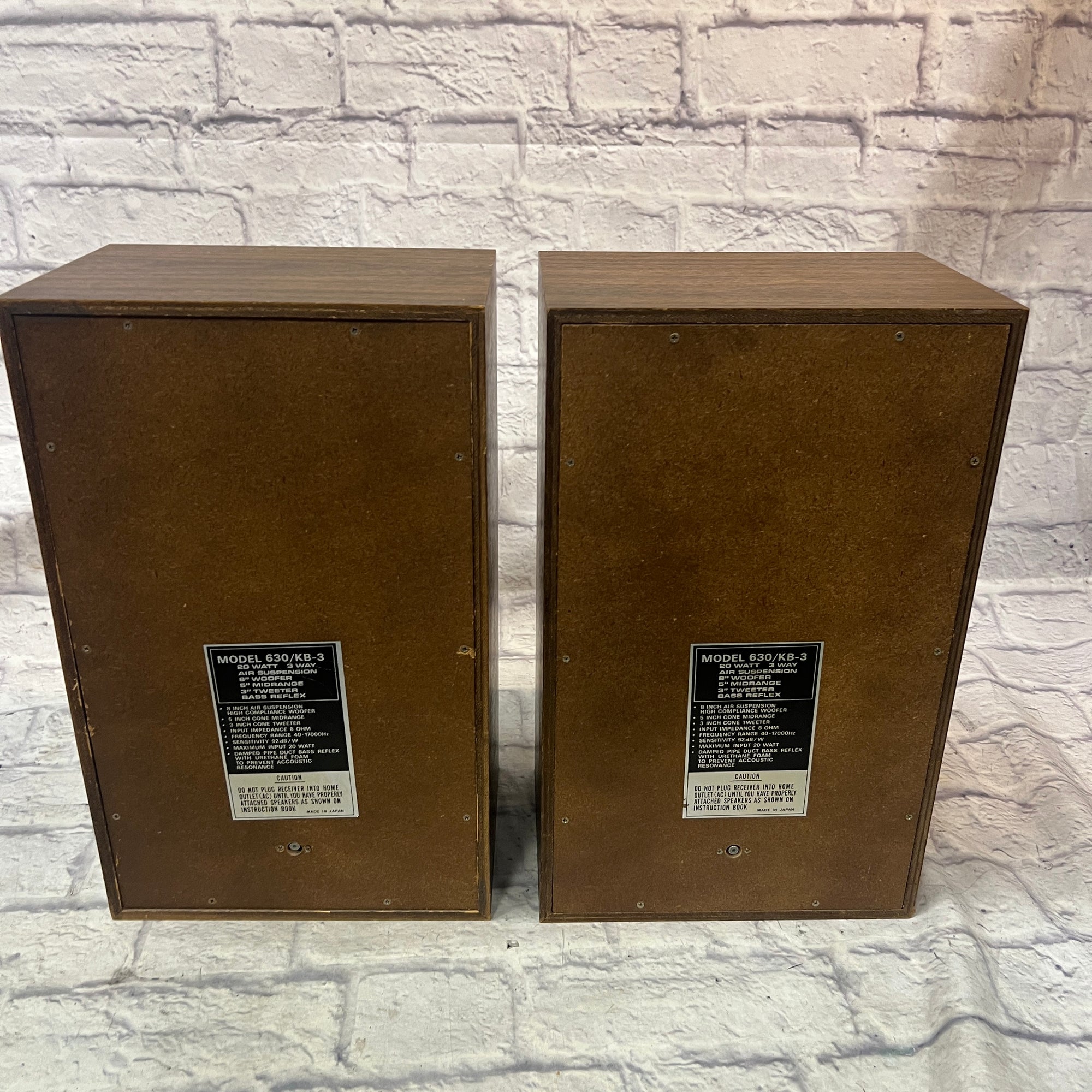 Sound Design 630/ KB3 Speakers Home Audio Speakers