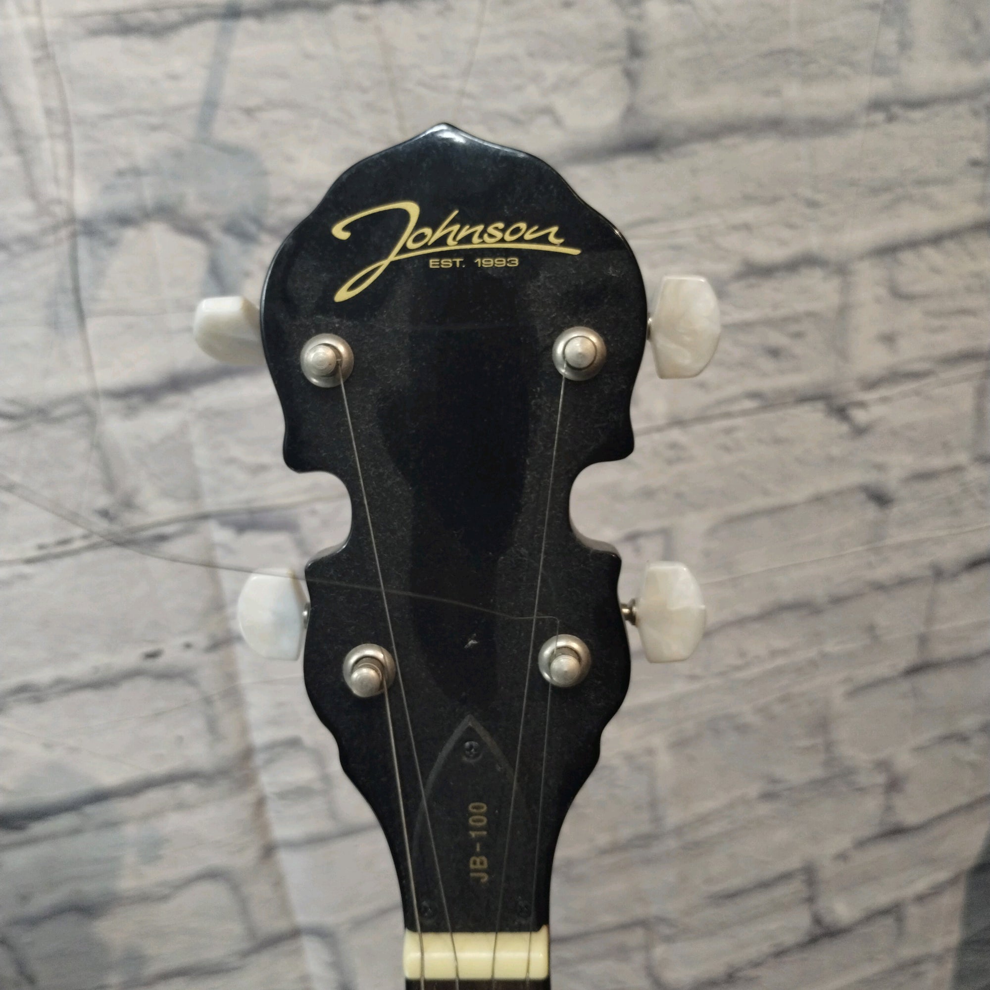 Johnson JB-100 5-String Banjo w/ Hard Case