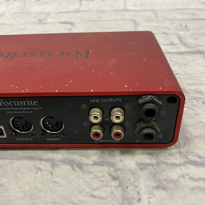 Focusrite Scarlett 2I4 Audio Interface