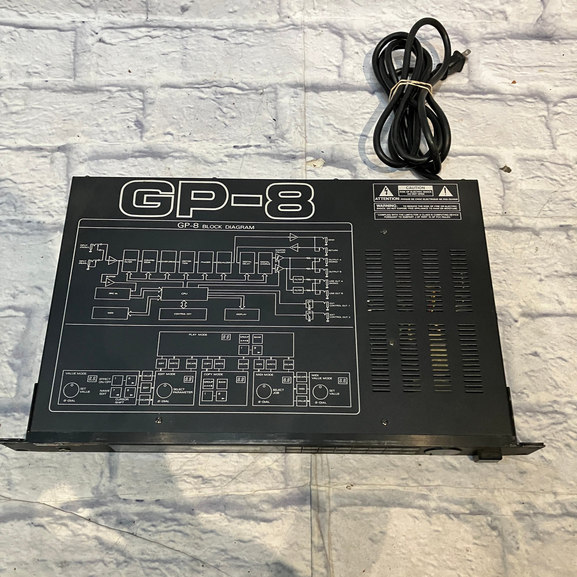 Roland GP-8 Guitar Effects Processor