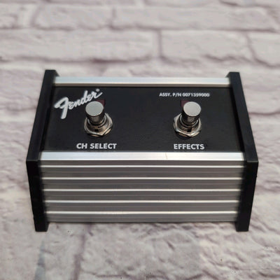 Fender 2-Button Footswitch Channel Select / Effects On-Off 0071359000
