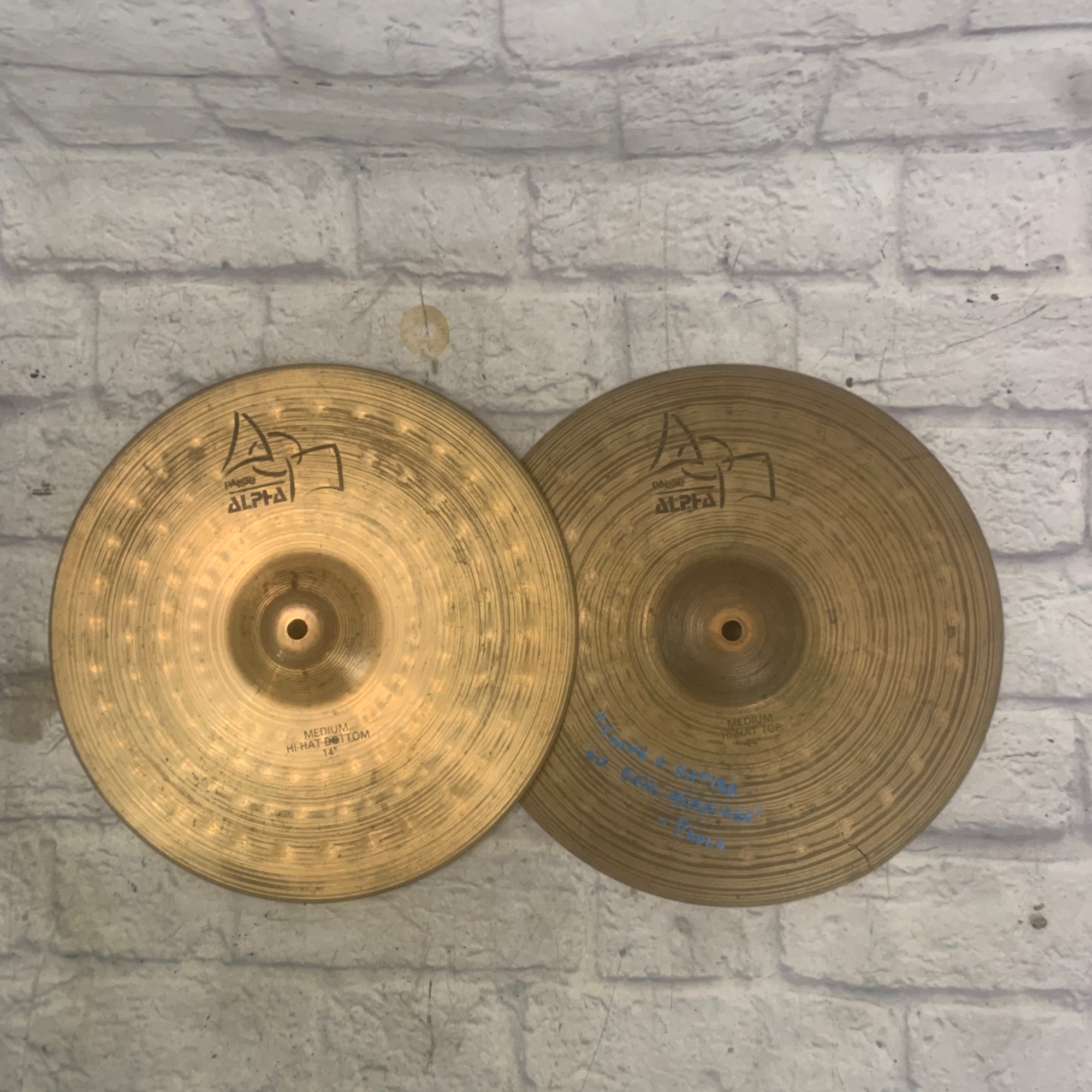 Paiste 14" Alpha Rock Hi Hats
