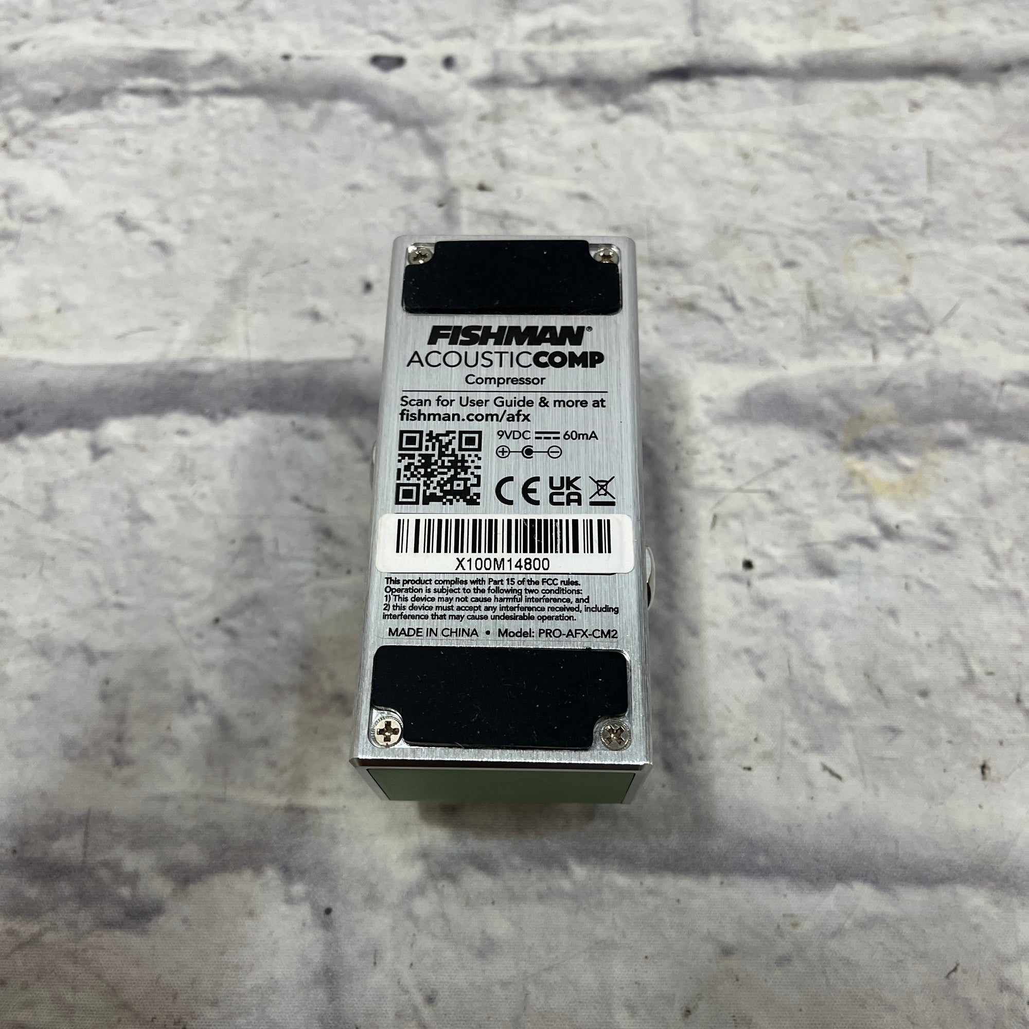 Fishman Acousticomp Mini Acoustic Guitar Compressor Pedal