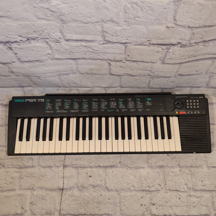Yamaha PSR-75 49-Key Portable Digital Keyboard 1990s