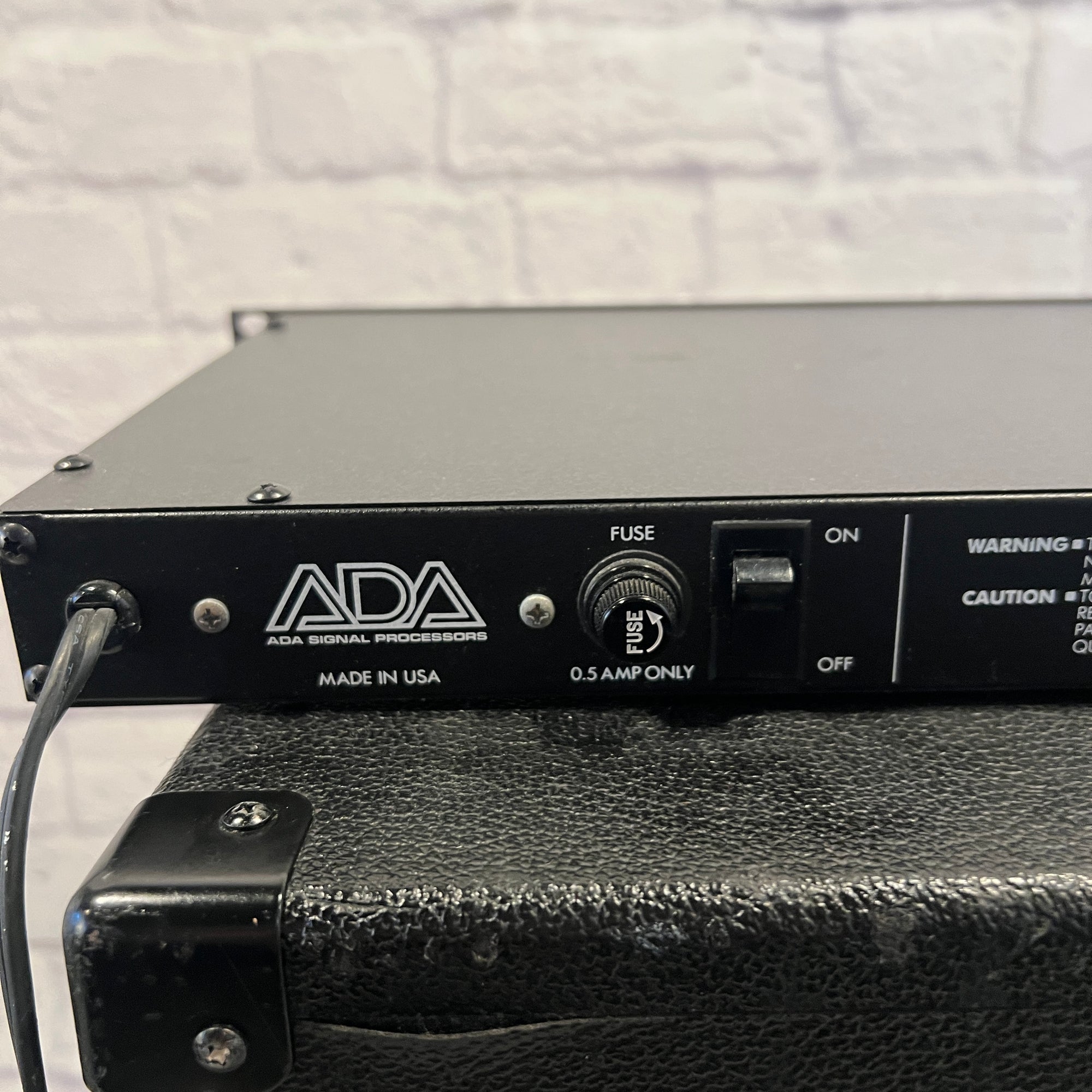 ADA 2FX Rack Multieffects Jerry Garcia For Parts or Repair AS IS