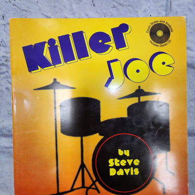 Unknown Killer Joe Play Along Book & CD Set for Drummers Book w CD