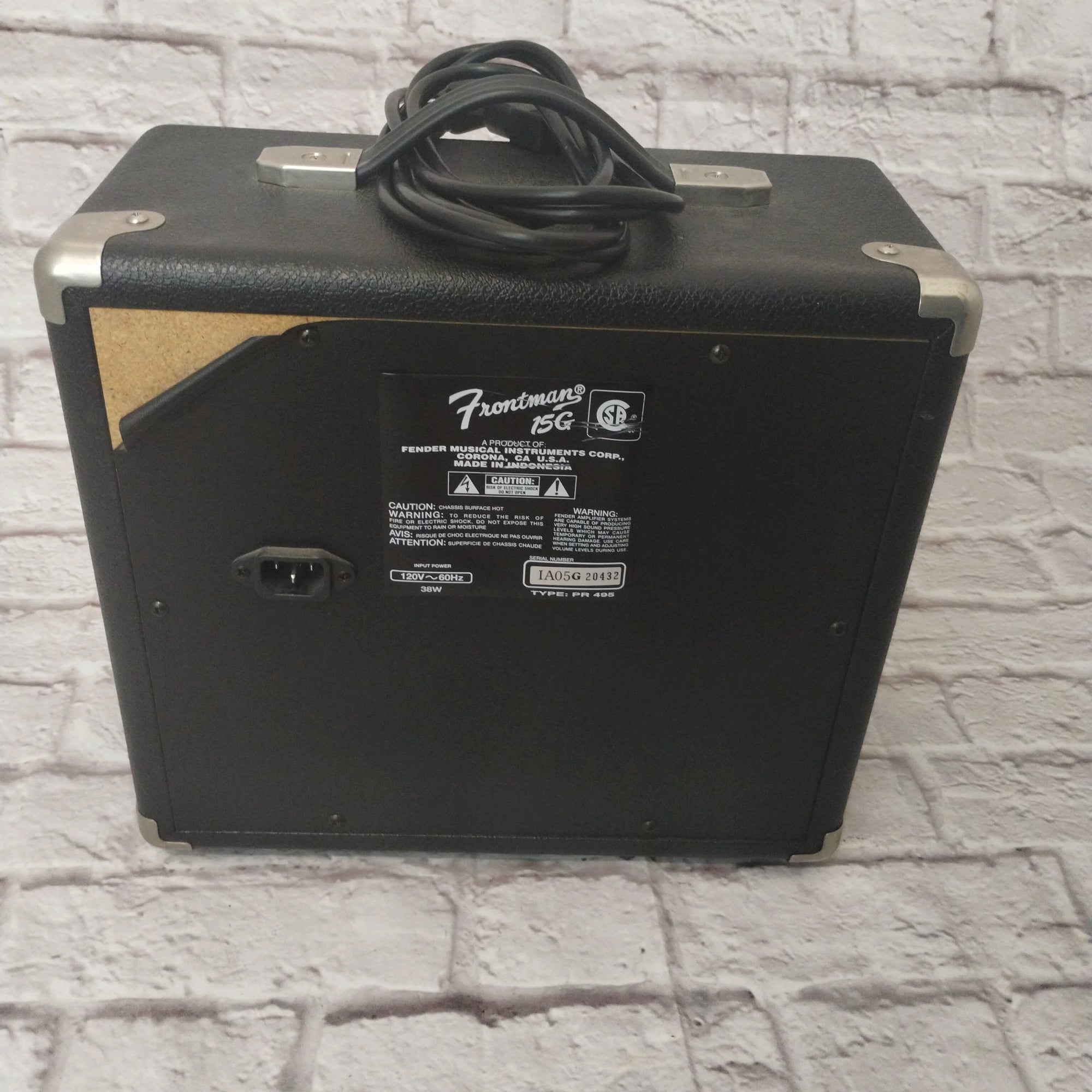 Fender 15G Practice Guitar Amp Guitar Combo Amp