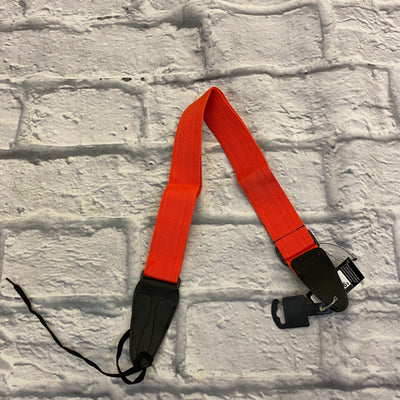 On-Stage Red Polypropylene Guitar Strap