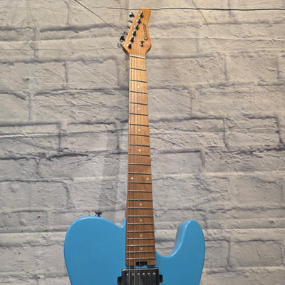 Censtar Blue Tele Style Electric Guitar