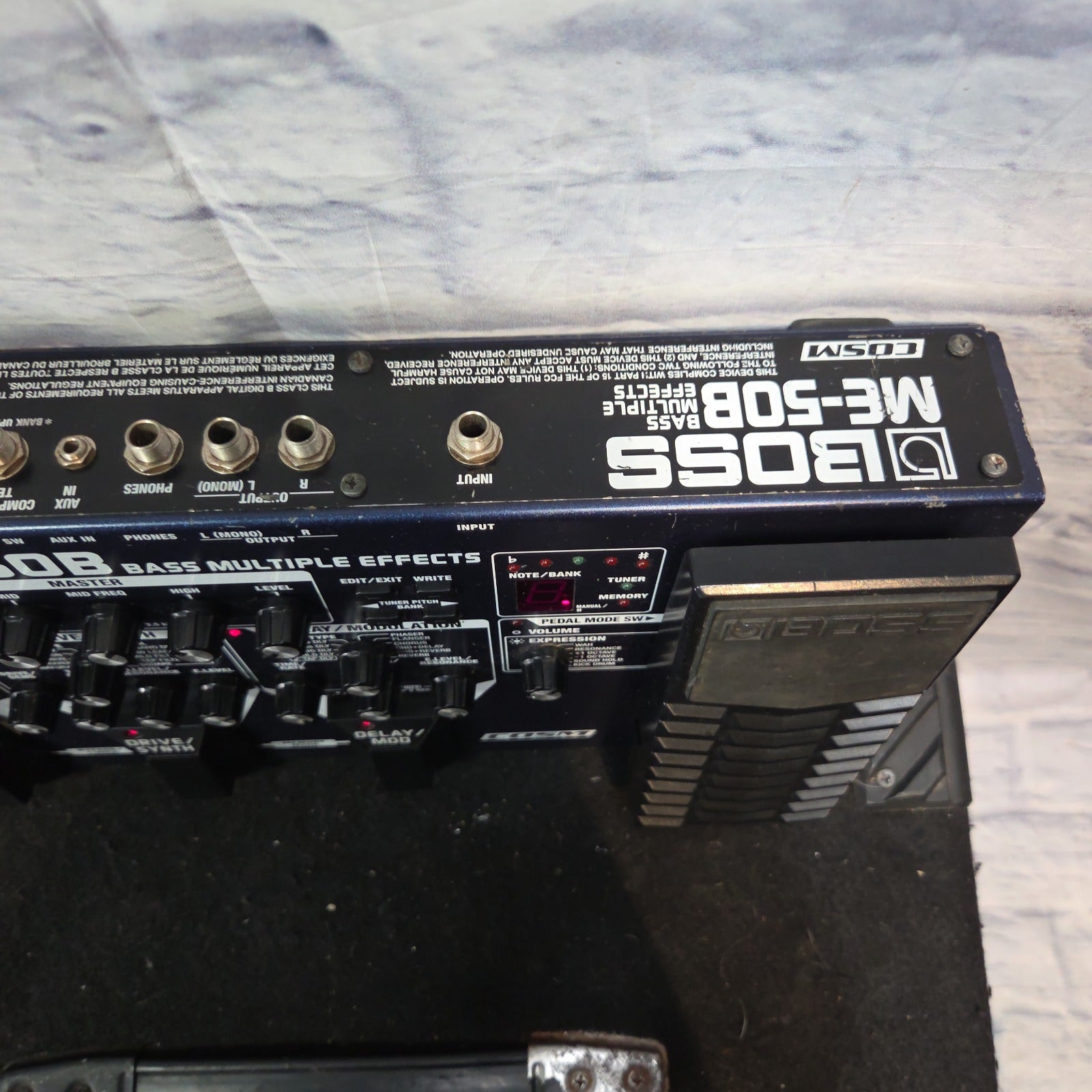 Boss ME-50B Bass Multiple Effects Effects Pedal