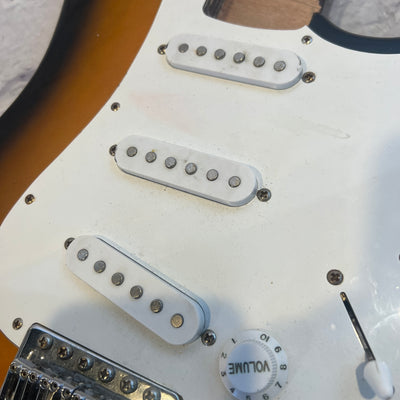 Unknown Plywood Loaded Strat Body Sunburst