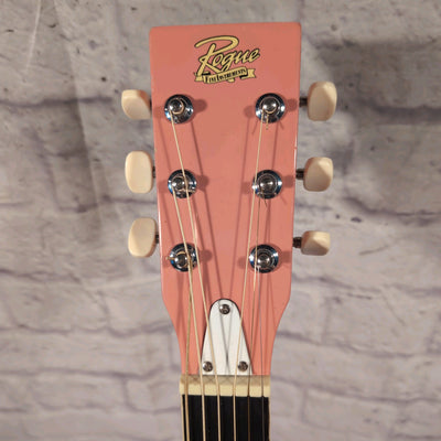Rogue Pink Acoustic Guitar