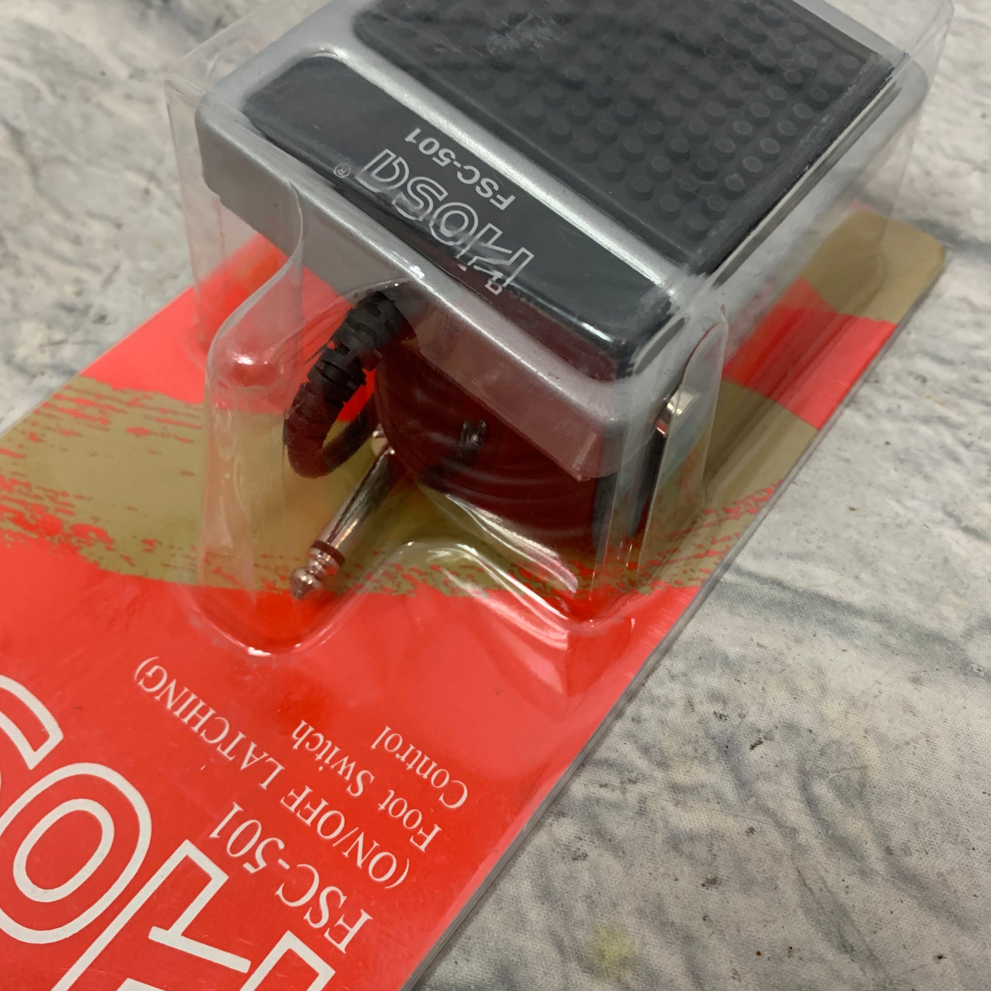 Hosa FSC-501 FSC501 Latching Footswitch