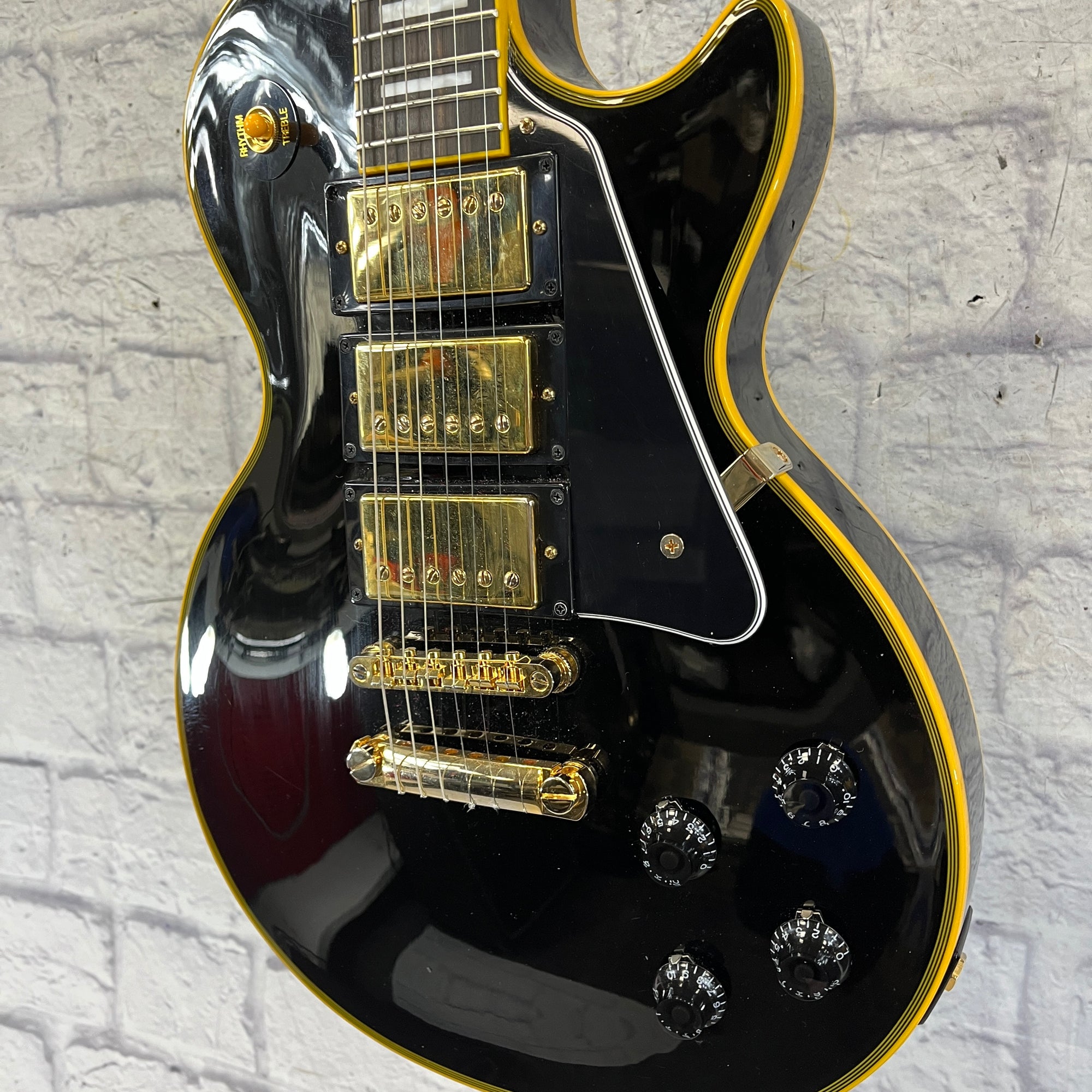 Epiphone Joe Bonamassa Signature Black Beauty Les Paul Electric Guitar with Case