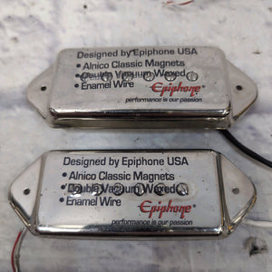 Epiphone P90 Dogear Chrome Pickup Pair