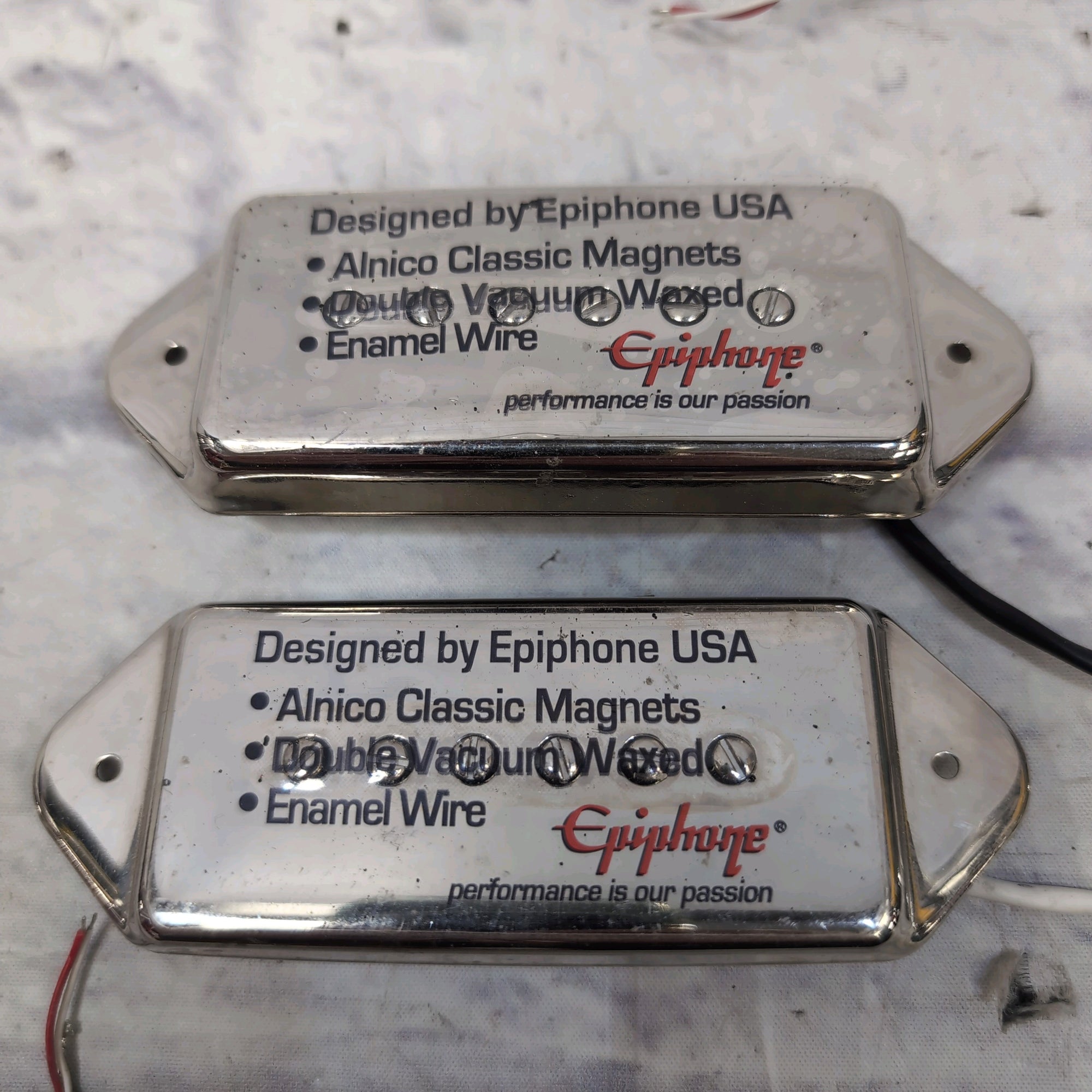 Epiphone P90 Dogear Chrome Pickup Pair