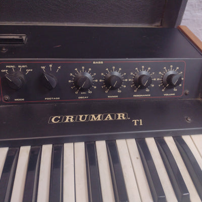 Crumar T1 Organ for Parts or Repair AS IS