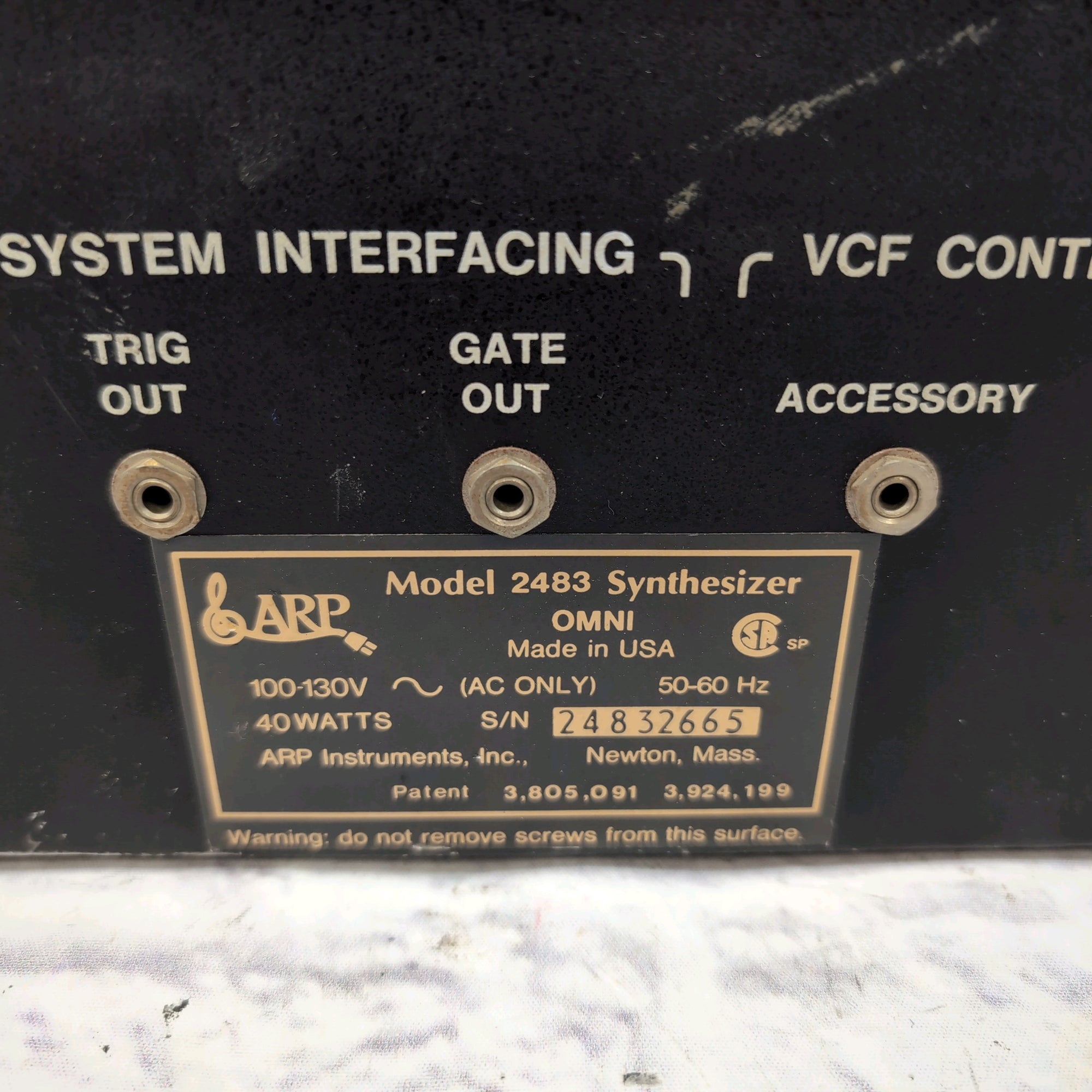 Arp Omni Mk. I Polyphonic Analog Synthesizer (AS IS)