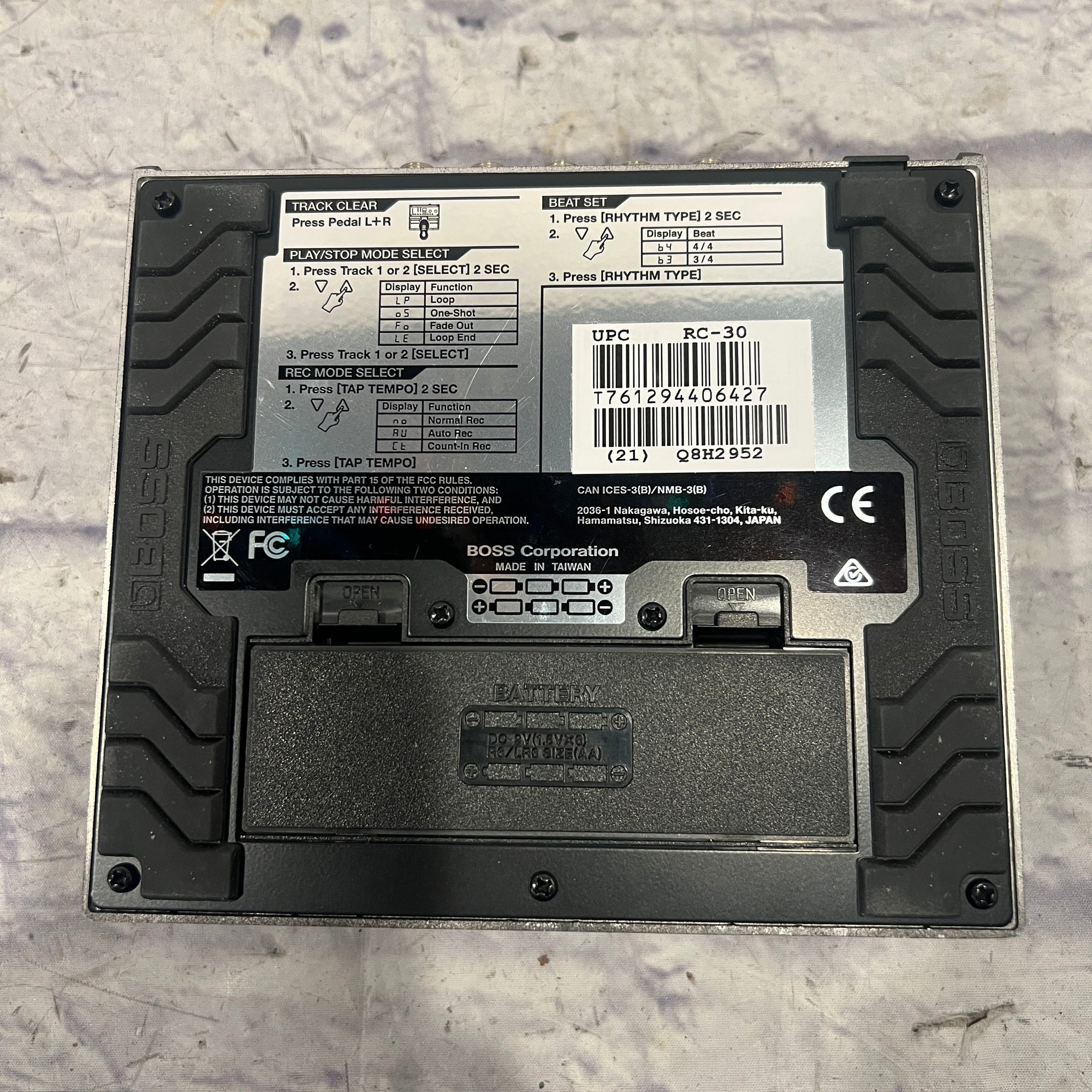 Boss RC-30 Loop Station Looper Pedal